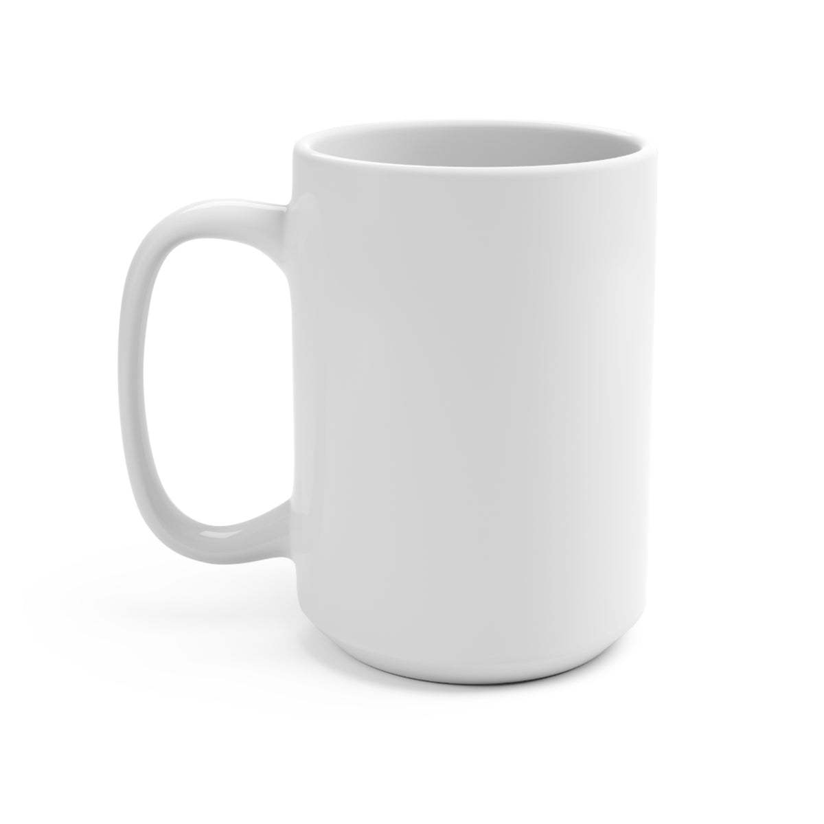 My Hope Is You Psalm 25 white mug, back view