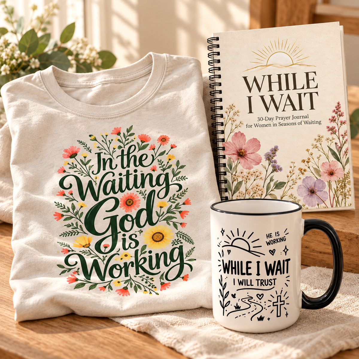 In the Waiting T-Shirt Gift Set